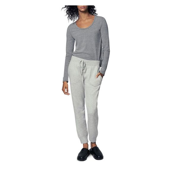 B NEW YORK Tops - B NEW YORK Womens Gray Long Sleeve Scoop Neck Hi-Lo Top Size: S